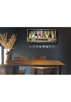 Dallas Cowboys Reclaimed Bar Shelf Wine Accessory