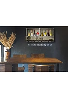 Chicago Cubs Reclaimed Bar Shelf Wine Accessory