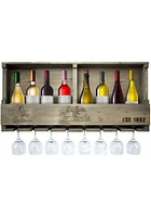 St Louis Cardinals Reclaimed Bar Shelf Wine Accessory