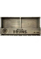 Boston Bruins Reclaimed Bar Shelf Wine Accessory
