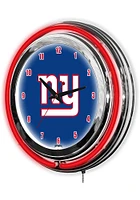 New York Giants 14 Inch Neon Wall Clock