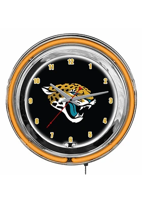 Jacksonville Jaguars Inch Neon Wall Clock