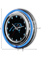 Carolina Panthers Inch Neon Wall Clock