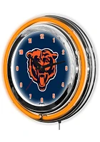 Chicago Bears 14 Inch Neon Wall Clock