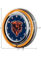 Chicago Bears 14 Inch Neon Wall Clock
