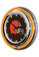 Cleveland Browns 14 Inch Neon Wall Clock