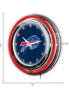 Buffalo Bills 14 Inch Neon Wall Clock