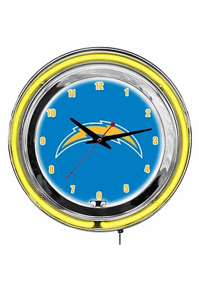 Los Angeles Chargers Inch Neon Wall Clock