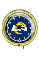 Los Angeles Rams Inch Neon Wall Clock