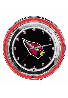 Arizona Cardinals 14 Inch Neon Wall Clock