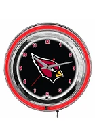 Arizona Cardinals 14 Inch Neon Wall Clock