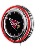 Arizona Cardinals 14 Inch Neon Wall Clock