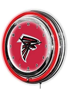 Atlanta Falcons Inch Neon Wall Clock