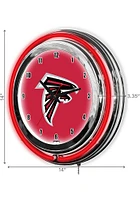 Atlanta Falcons Inch Neon Wall Clock