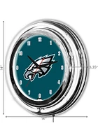Philadelphia Eagles 14 Inch Neon Wall Clock