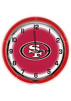 San Francisco 49ers 18 Inch Neon Wall Clock