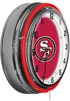San Francisco 49ers 18 Inch Neon Wall Clock