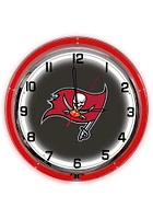 Tampa Bay Buccaneers 18 Inch Neon Wall Clock