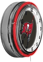 Tampa Bay Buccaneers 18 Inch Neon Wall Clock