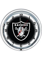Las Vegas Raiders 18 Inch Neon Wall Clock