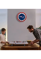 New England Patriots 18 Inch Neon Wall Clock