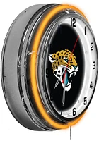 Jacksonville Jaguars 18 Inch Neon Wall Clock