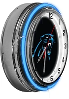 Carolina Panthers 18 Inch Neon Wall Clock
