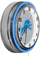 Detroit Lions 18 Inch Neon Wall Clock