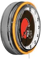 Cleveland Browns 18 Inch Neon Wall Clock