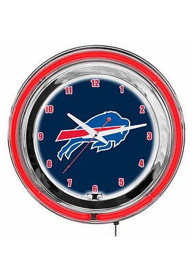 Buffalo Bills 18 Inch Neon Wall Clock