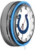 Indianapolis Colts 18 Inch Neon Wall Clock