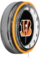 Cincinnati Bengals Inch Neon Wall Clock