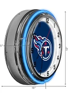 Tennessee Titans 18 Inch Neon Wall Clock