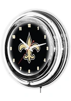 New Orleans Saints 18 Inch Neon Wall Clock