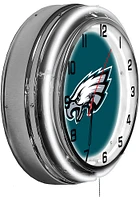 Philadelphia Eagles 18 Inch Neon Wall Clock