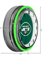 New York Jets 18 Inch Neon Wall Clock