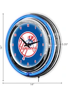 New York Yankees 14 Inch Neon Wall Clock