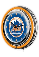 New York Mets 14 Inch Neon Wall Clock