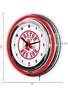 Boston Red Sox 14 Inch Neon Wall Clock