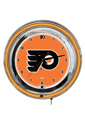 Philadelphia Flyers Inch Neon Wall Clock