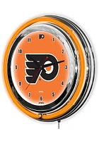 Philadelphia Flyers 14 Inch Neon Wall Clock