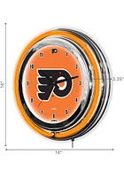 Philadelphia Flyers 14 Inch Neon Wall Clock
