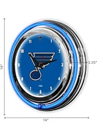 St Louis Blues 14 Inch Neon Wall Clock