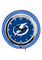 Tampa Bay Lightning 14 Inch Neon Wall Clock