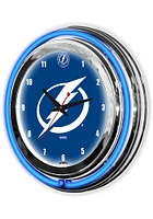 Tampa Bay Lightning 14 Inch Neon Wall Clock
