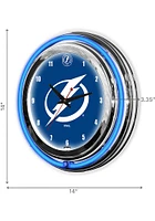 Tampa Bay Lightning 14 Inch Neon Wall Clock