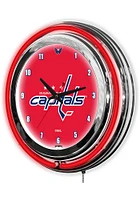 Washington Capitals 14 Inch Neon Wall Clock
