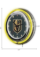 Vegas Golden Knights 14 Inch Neon Wall Clock