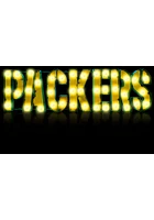 Green Bay Packers Recycled Metal Marquee Sign