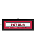 Imperial Cincinnati Reds Personalized Jersey Name Plate Sign